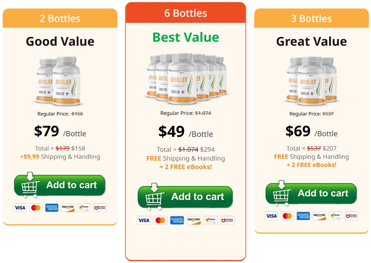 Arialief Official Website USA